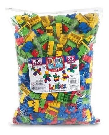 Blocos De Montar 1000 Peças Sacola Grande Oferta! - LUCTOYS Menor preço em Blocos De Montar 1000 Peças Sacola Grande Oferta! - LUCTOYS