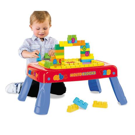 Blocos de Montar 20 Peças Mesinha Criativa Baby Land 8003 Cardoso Menor preço em Blocos de Montar 20 Peças Mesinha Criativa Baby Land 8003 Cardoso