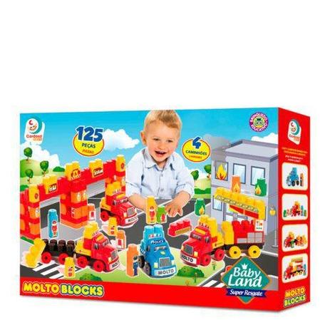 Blocos de Montar BABY LAND Super Resgate Bombeiro Cardoso TOYS 8004 - Cardoso brinquedos Menor preço em Blocos de Montar BABY LAND Super Resgate Bombeiro Cardoso TOYS 8004 - Cardoso brinquedos