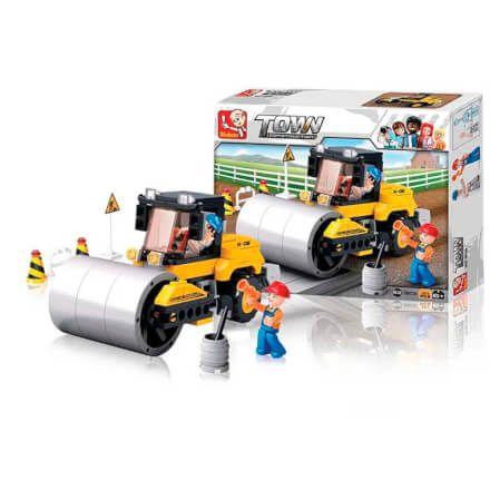 Blocos de Montar Construção Rolo Compressor 171 Peças - Multikids é boa?