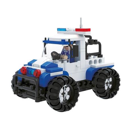 Blocos de Montar Esquadrão de Polícia 100 Blocos - DM Blocks - Dm toys Menor preço em Blocos de Montar Esquadrão de Polícia 100 Blocos - DM Blocks - Dm toys