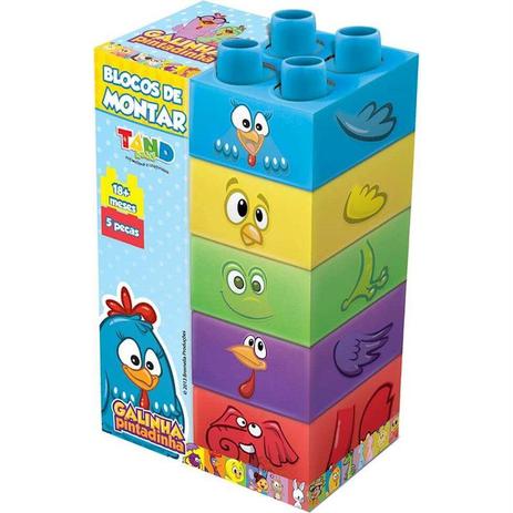 Blocos De Montar Galinha Pintadinha Baby Tand 5 Pecas 1938 - Toyster é boa?