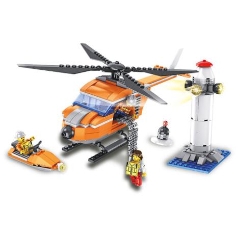 Blocos de Montar - Helicóptero De Resgate - 343 Peças - TUDO Metrópolis Menor preço em Blocos de Montar - Helicóptero De Resgate - 343 Peças - TUDO Metrópolis