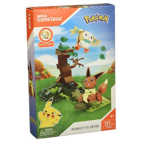 Blocos de Montar - Mega Construx - Playset de Batalha - Pokémon - Bauz Vs Evoli - Mattel Menor preço em Blocos de Montar - Mega Construx - Playset de Batalha - Pokémon - Bauz Vs Evoli - Mattel