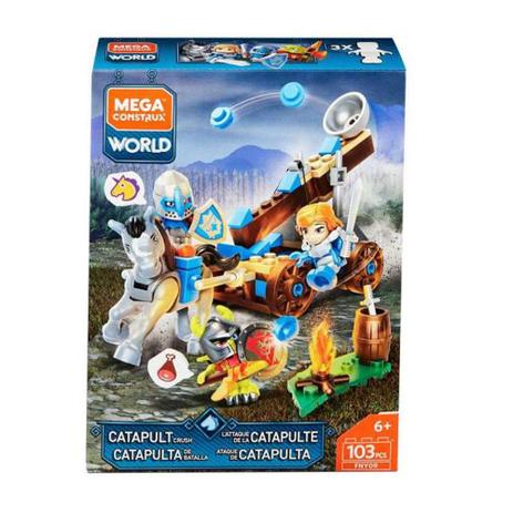 Blocos de Montar - Mega Construx World - Playset de Batalha - Ataque de Catapulta - Mattel Menor preço em Blocos de Montar - Mega Construx World - Playset de Batalha - Ataque de Catapulta - Mattel