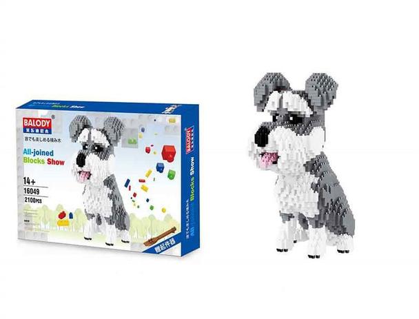 Blocos de Montar Pet Figura Cachorro Schnauzer 21cm 2100 Peças Indicado para +8 Anos Cinza/Branco Multikids - BR882 - Multilaser é ruim? Blocos de Montar Pet Figura Cachorro Schnauzer 21cm 2100 Peças Indicado para +8 Anos Cinza/Branco Multikids - BR882 - Multilaser é boa?