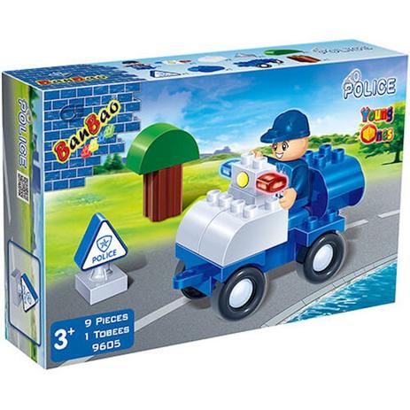 Blocos De Montar Policia 9605 Banbao Menor preço em Blocos De Montar Policia 9605 Banbao