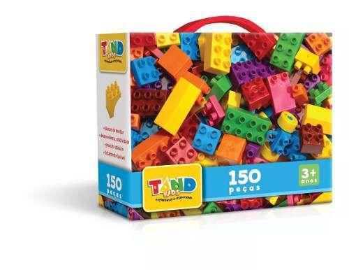 Blocos De Montar Tand Kids - Maleta 150 Peças Original Menor preço em Blocos De Montar Tand Kids - Maleta 150 Peças Original