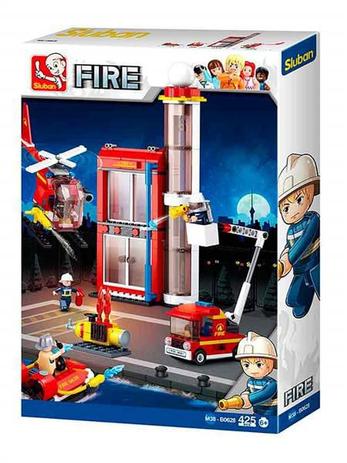Blocos de Montar Torre de Bombeiro 425 Peças Indicado para +6 Anos Material Plástico Colorido Multikids - BR825 Menor preço em Blocos de Montar Torre de Bombeiro 425 Peças Indicado para +6 Anos Material Plástico Colorido Multikids - BR825