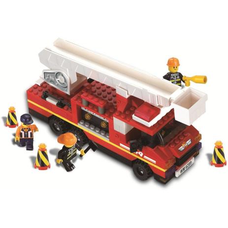 Blocos Para Montar - Combate a Incêndio - 240 Peças - Xalingo Menor preço em Blocos Para Montar - Combate a Incêndio - 240 Peças - Xalingo