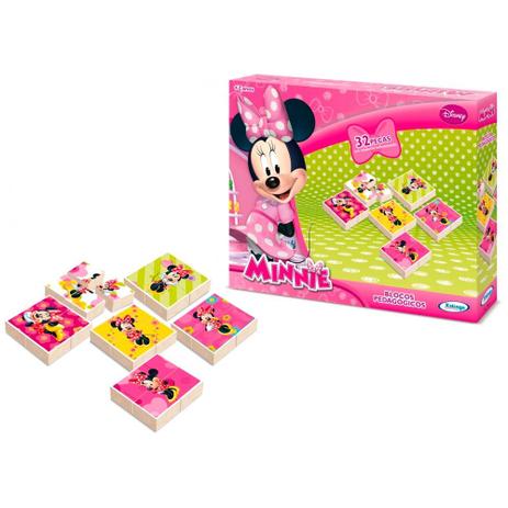 Blocos Pedagógicos Minnie Mouse Xalingo Menor preço em Blocos Pedagógicos Minnie Mouse Xalingo