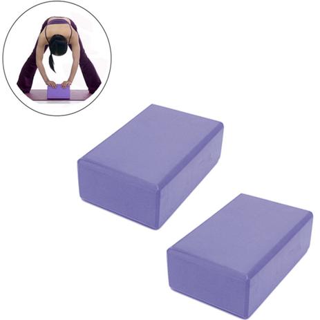 Blocos Pilates Yoga Kit 2 Ginastica Eva Exercicio Musculacao Fitness Roxo - Ideal Menor preço em Blocos Pilates Yoga Kit 2 Ginastica Eva Exercicio Musculacao Fitness Roxo - Ideal