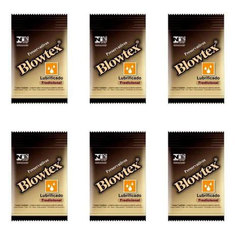 Blowtex Preservativo Clássico Lubrificante Sachê C/3 (Kit C/06) Menor preço em Blowtex Preservativo Clássico Lubrificante Sachê C/3 (Kit C/06)