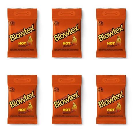 Blowtex Preservativo Premium Hot C/3 (Kit C/06) Menor preço em Blowtex Preservativo Premium Hot C/3 (Kit C/06)