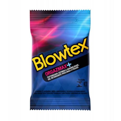 Blowtex Preservativo Premium Orgazmax C/3 Menor preço em Blowtex Preservativo Premium Orgazmax C/3