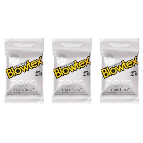 Blowtex Preservativo Premium Zero C/3 (Kit C/03) Menor preço em Blowtex Preservativo Premium Zero C/3 (Kit C/03)