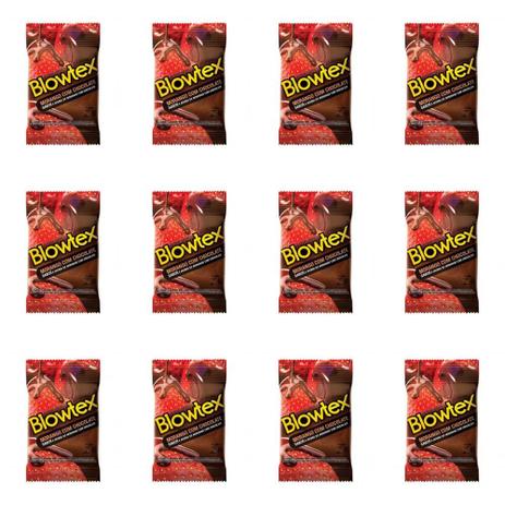 Blowtex Preservativo Sabor e Aroma Morango C/Chocolate C/3 (Kit C/12) é boa?
