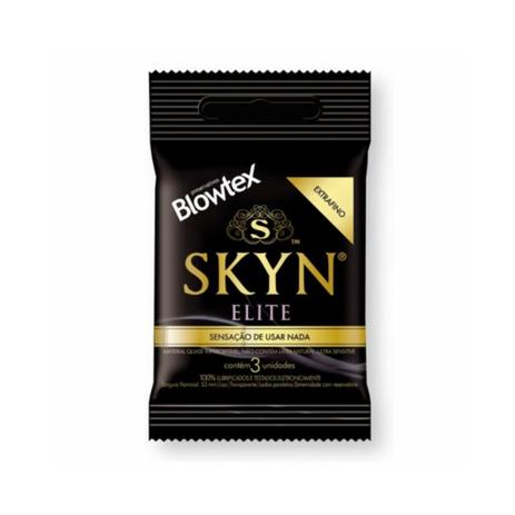 Blowtex Preservativo Skin Elite C/3 Menor preço em Blowtex Preservativo Skin Elite C/3