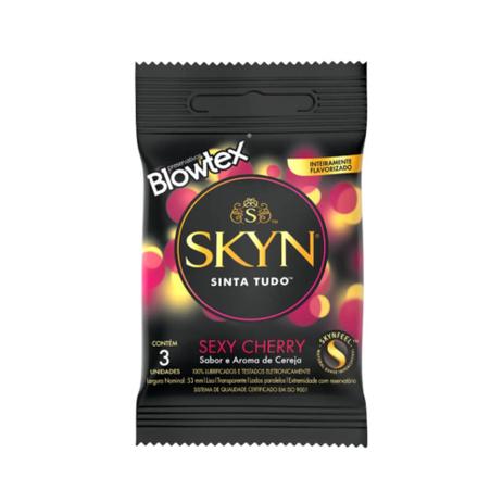 Blowtex Preservativo Skin Sexy Cherry Sachê C/3 Menor preço em Blowtex Preservativo Skin Sexy Cherry Sachê C/3