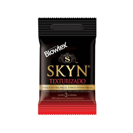 Blowtex Preservativo Skin Texturizado C/3 Menor preço em Blowtex Preservativo Skin Texturizado C/3
