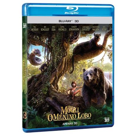 Blu-Ray 3D - Mogli: O Menino Lobo (2016) - Disney Menor preço em Blu-Ray 3D - Mogli: O Menino Lobo (2016) - Disney