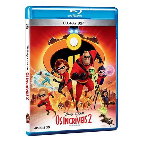 Blu-Ray 3D - Os Incríveis 2 - Disney Menor preço em Blu-Ray 3D - Os Incríveis 2 - Disney