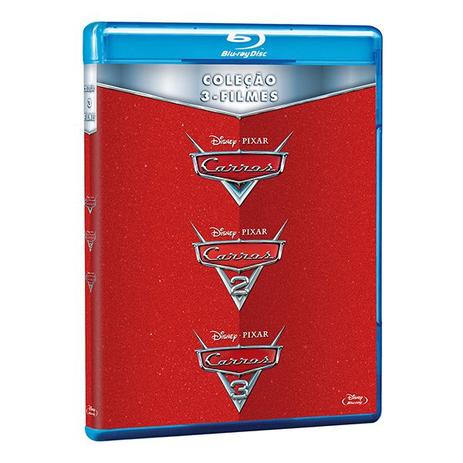 Blu-Ray Box - Coleção Carros - 3 Filmes - Disney Menor preço em Blu-Ray Box - Coleção Carros - 3 Filmes - Disney
