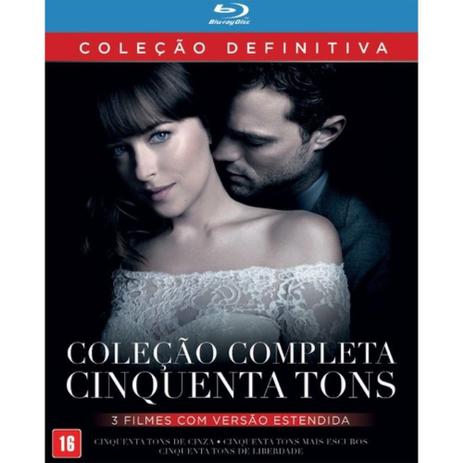 Blu-Ray Box - Coleção Cinquenta Tons - 3 Filmes - Universal studios Menor preço em Blu-Ray Box - Coleção Cinquenta Tons - 3 Filmes - Universal studios