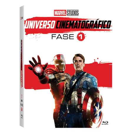 Blu-Ray Marvel Universo Cinematográfico - Fase 1 - Disney Menor preço em Blu-Ray Marvel Universo Cinematográfico - Fase 1 - Disney