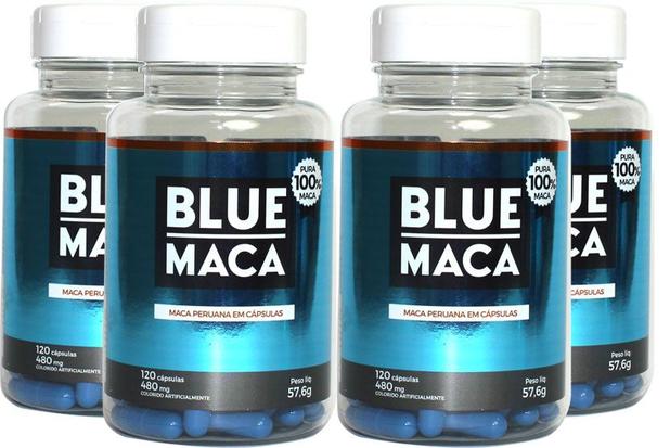 Blue Maca - Maca Peruana - 4 Potes com 120 Cápsulas em Cada Pote. - Pura Premium e Sem Misturas Menor preço em Blue Maca - Maca Peruana - 4 Potes com 120 Cápsulas em Cada Pote. - Pura Premium e Sem Misturas