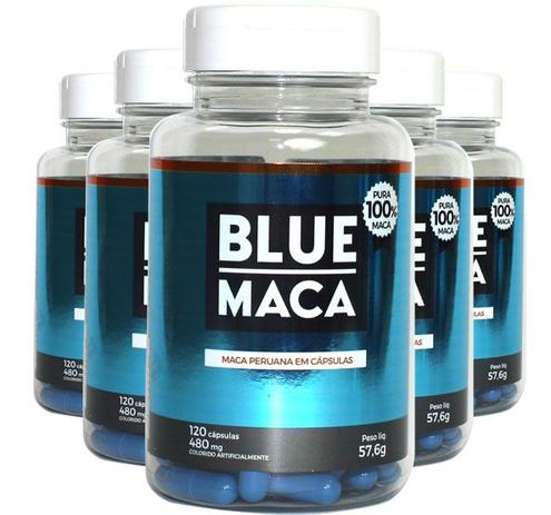 Blue Maca - Maca Peruana - 5 Potes com 120 Cápsulas em Cada Pote. - Pura Premium e Sem Mistura Menor preço em Blue Maca - Maca Peruana - 5 Potes com 120 Cápsulas em Cada Pote. - Pura Premium e Sem Mistura