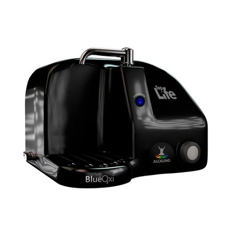 Blue OxiHe - Purificador Alcalinizador e Ionizador ou Ozonizador de Água - Preto - 220V - Top life Menor preço em Blue OxiHe - Purificador Alcalinizador e Ionizador ou Ozonizador de Água - Preto - 220V - Top life