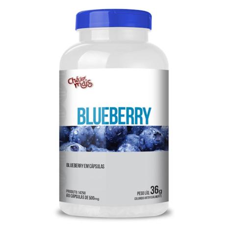 Blueberry 500mg 60 Cápsulas - Chá mais é boa?