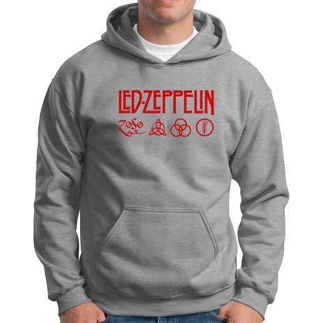 zeppelin moletom com capuz