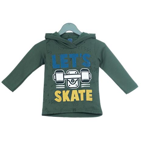 blusa de moletom verde militar