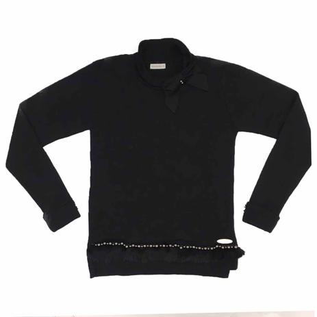 blusa manga longa algodão