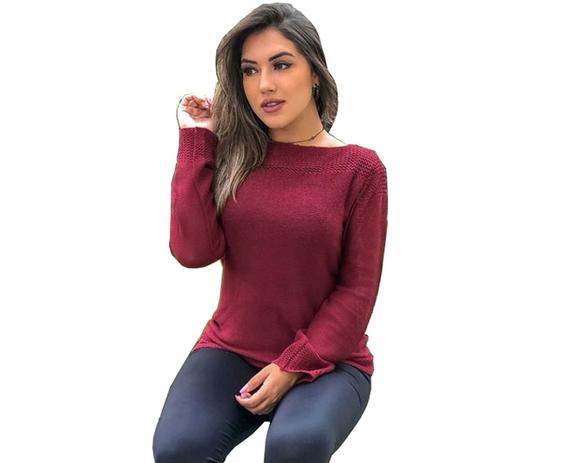 blusa de frio feminina comprida