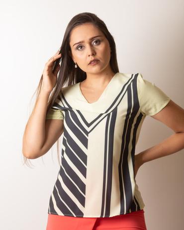 cropped tricot com camisa