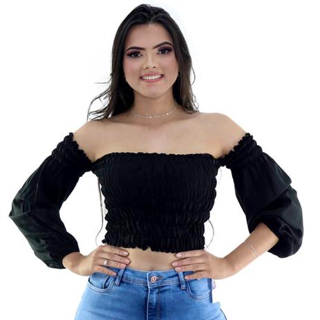 blusa estilo gringa