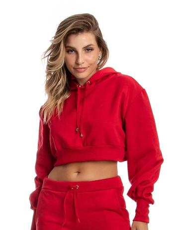 crop top moletom com capuz outfit