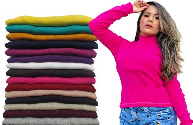 blusa de frio gola