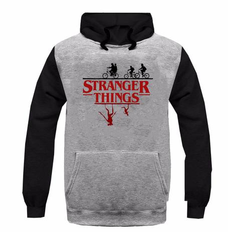 moletom com capuz stranger things