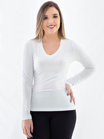 blusa viscolycra lisa