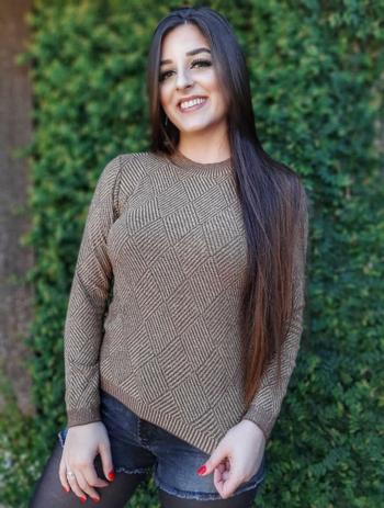 blusão de tricot feminino