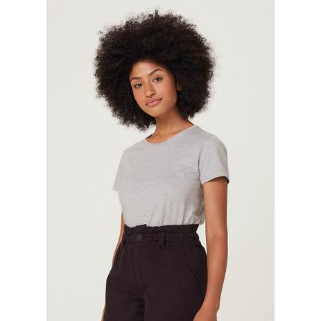 blusa feminina básica manga curta hering
