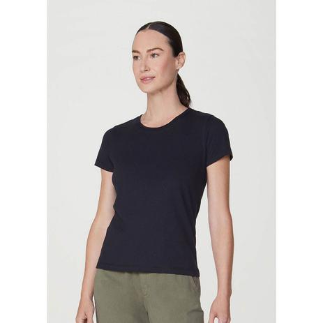blusa feminina básica manga curta hering