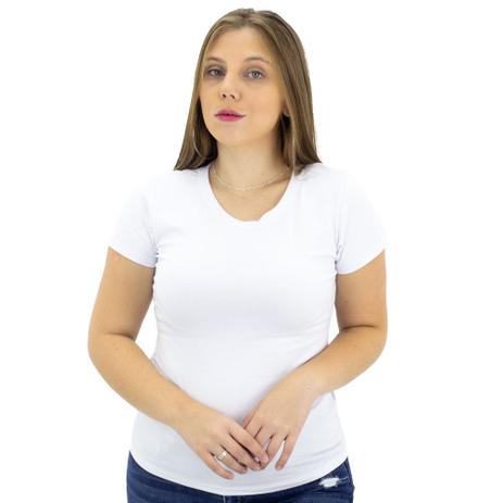 blusa basica manga curta