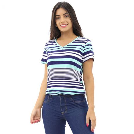 blusa de tecido estampada