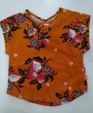 blusa floral feminina