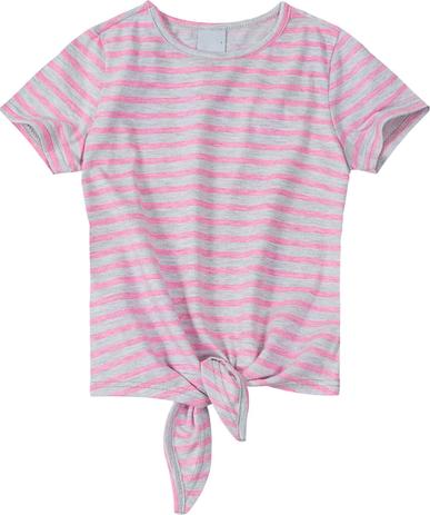 camiseta feminina de amarrar